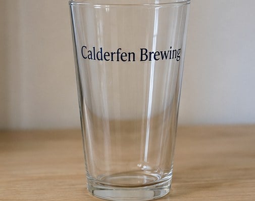 Pint & Beer Glasses with custom branding